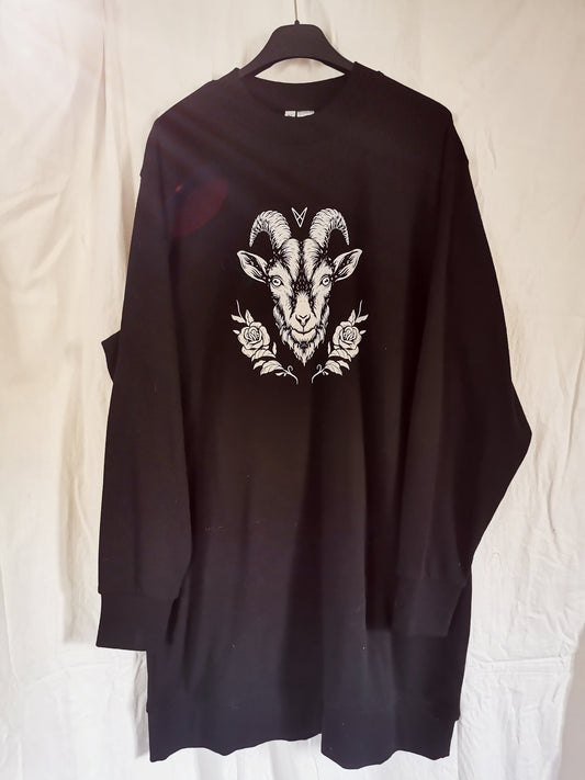 Vestido Sudadera Black Goat